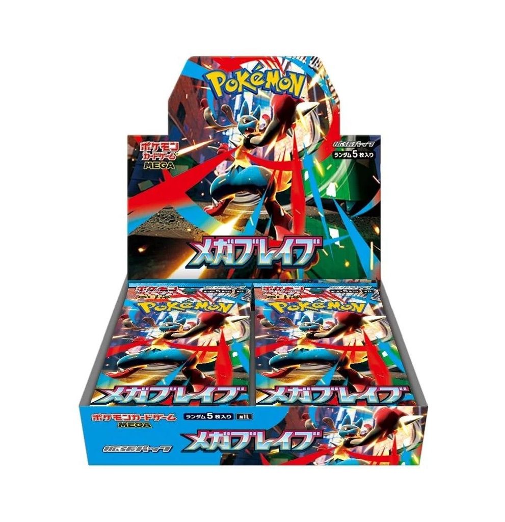 Pokémon Mega Brave Booster Box m1L - JP