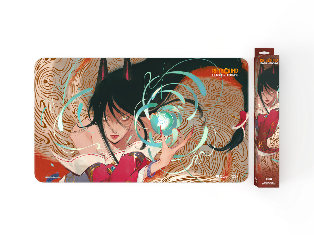 [rb-playmatt-ahri] Riftbound Origins Ahri Playmat
