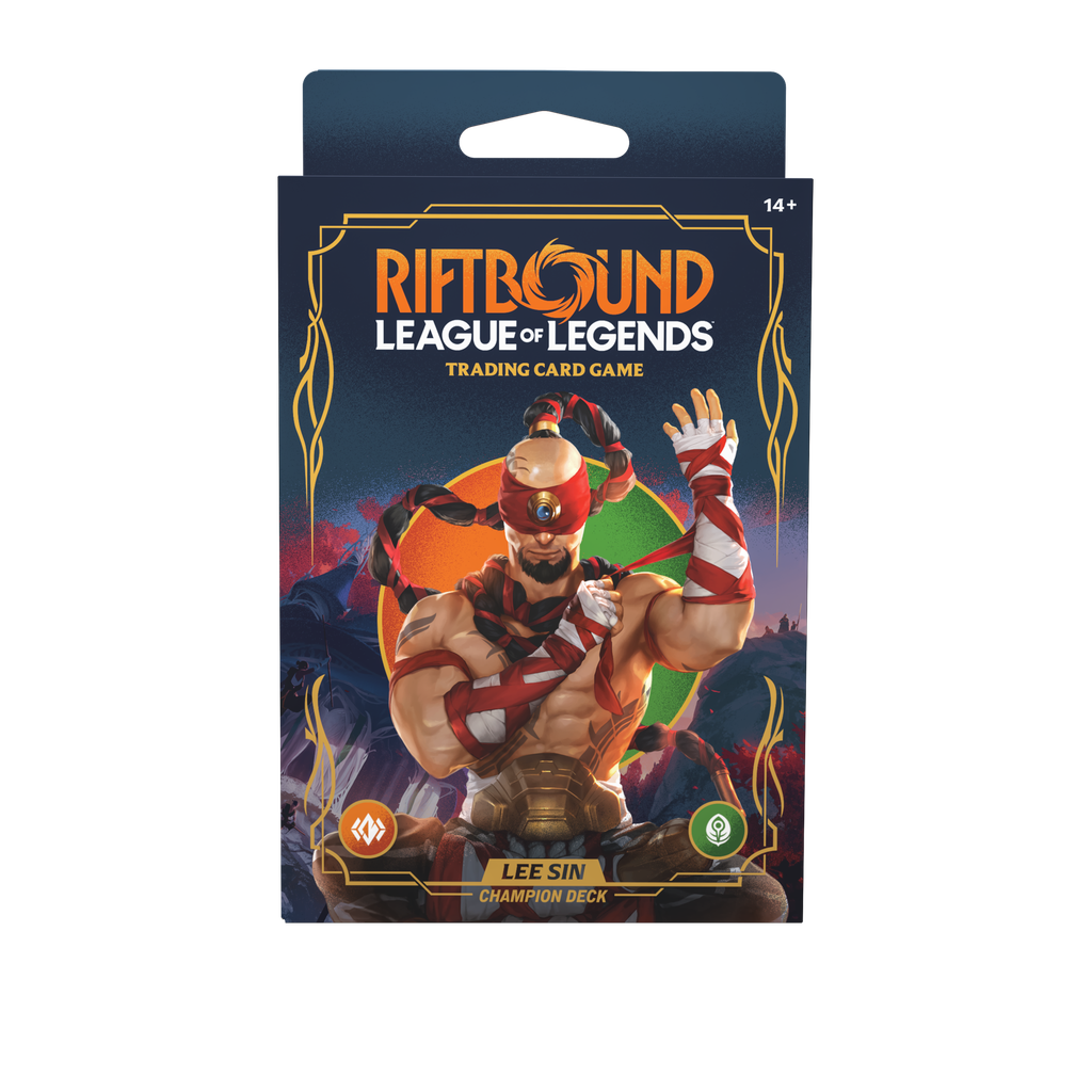 Riftbound Origin Champion Deck: Lee Sin - EN