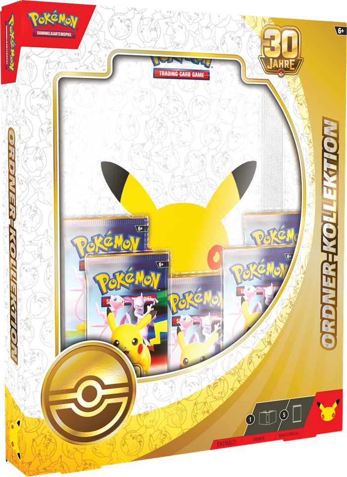 PKM - 30th Anniversary Binder Collection  - DE