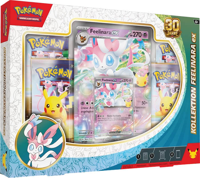 PKM - 30th Anniversary ex Box Feelinara  - DE