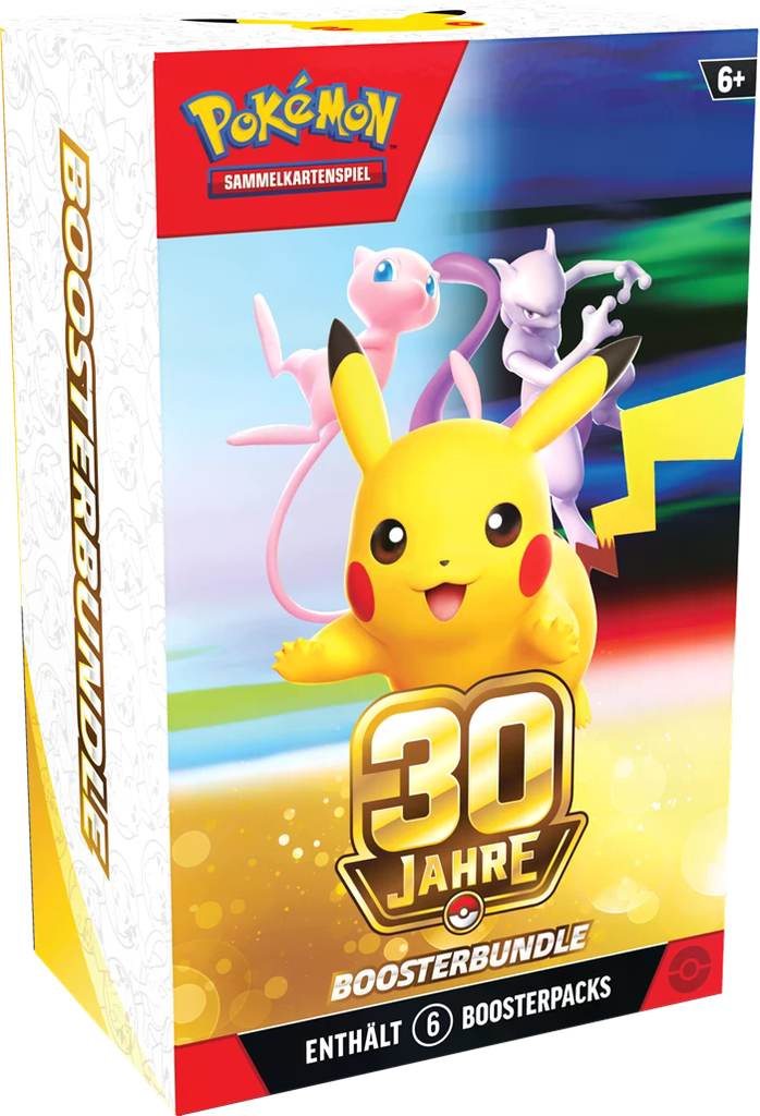 PKM - 30th Anniversary Booster Bundle  - DE