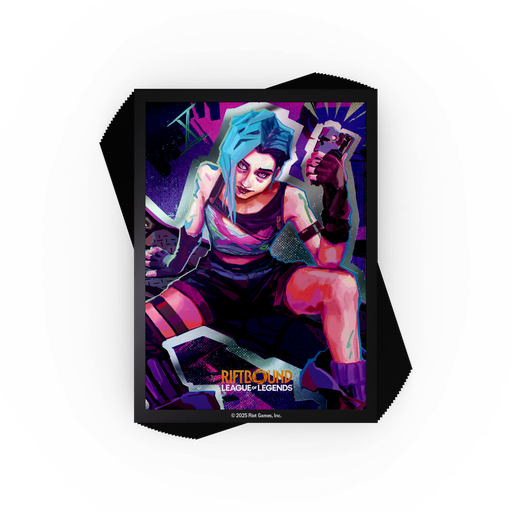 [rb-sleeves-jinx] Riftbound Origins Jinx Art Sleeves