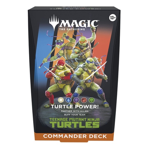 [mtg-tmnt-com] MTG - Teenage Mutant Ninja Turtles Commander Deck Turtle Power! - EN