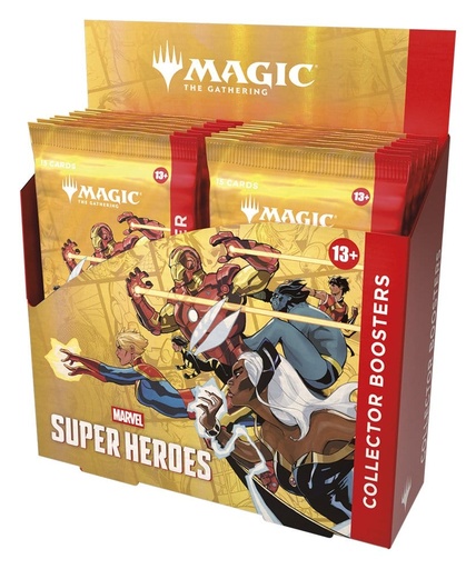 [MTG-MSH-CD-EN] MTG - Marvel Super Heroes Collector's Booster Display (12 Packs) - EN