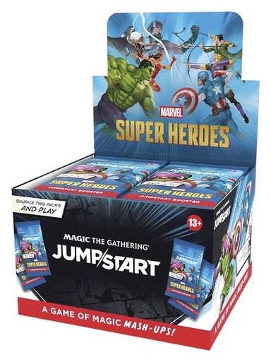 [3269-EN] MTG - Marvel Super Heroes Jumpstart Booster Display (24 Packs) - EN