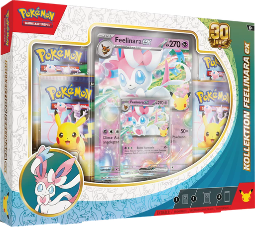 [pkm-30th-ebf-de] PKM - 30th Anniversary ex Box Feelinara  - DE