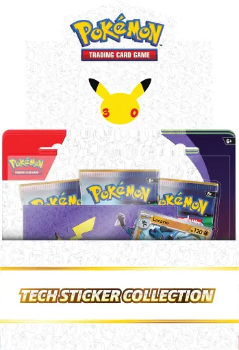 PKM - 30th Anniversary Tech Sticker Collection  - EN